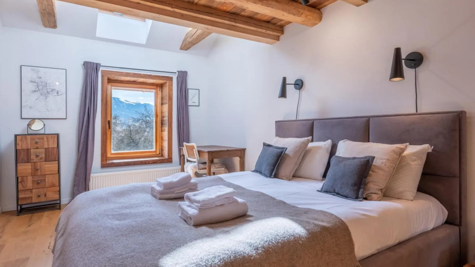 Pretty Loft With View Of Mont Blanc & Glacier Chamonix Francja